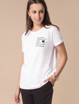 Футболка Vilatte למהוכ D49.861