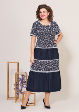Платье Mira Fashion למהוכ 5235